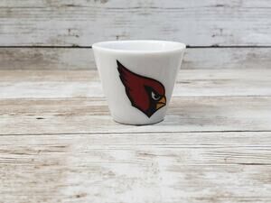 NFLP 2007 Mini Shot Glass - Arizona Cardinals